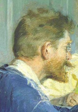 ペダー・セヴェリン・クロイヤー Painting - Autorretrato del pintor 1893 ペダー・セヴェリン・クロイヤー